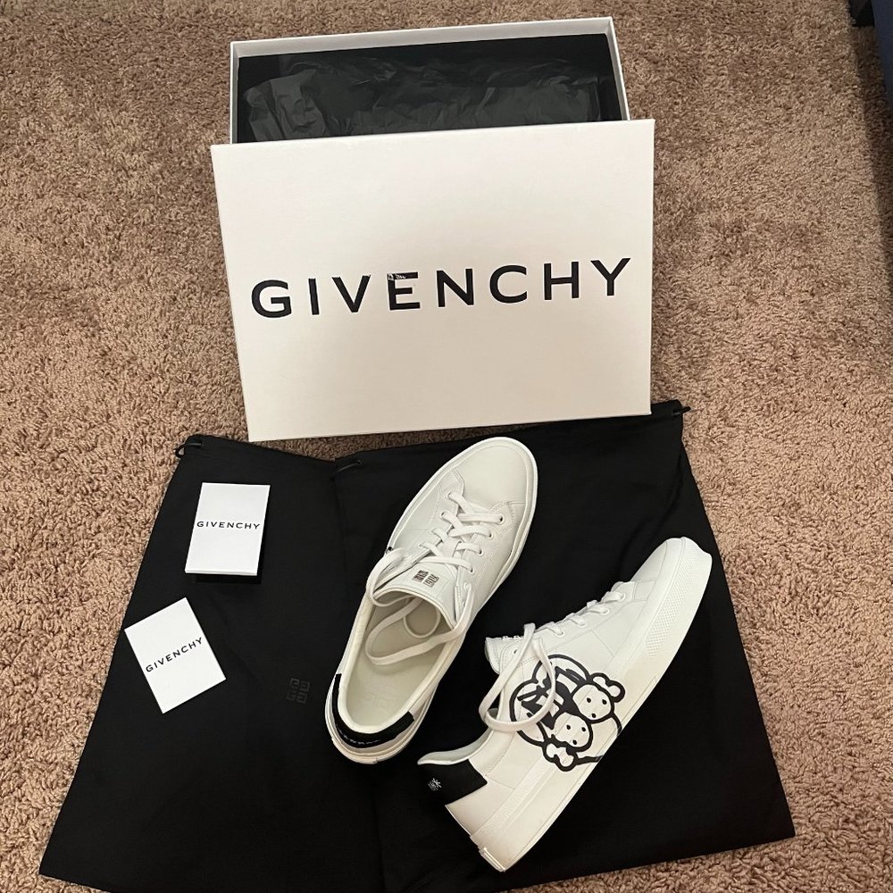 GIVENCHY x Chito City Sport Printed Leather Sneakers Men EU43
